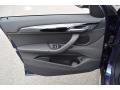 2017 BMW X1 Black Interior Door Panel Photo