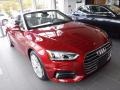 Matador Red Metallic 2018 Audi A5 Premium Plus quattro Cabriolet Exterior