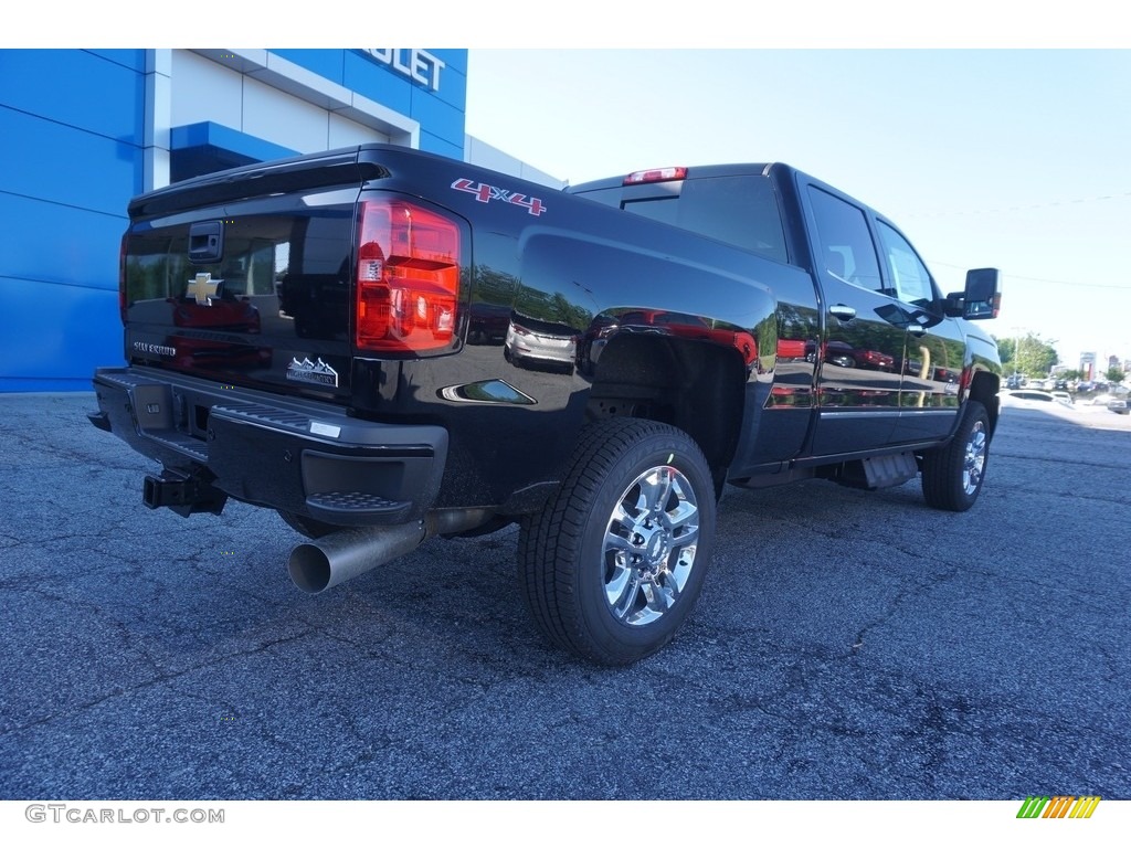 2017 Silverado 2500HD High Country Crew Cab 4x4 - Black / Jet Black photo #12