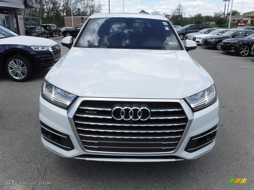 2017 Q7 3.0T quattro Premium Plus - Glacier White Metallic / Black photo #6