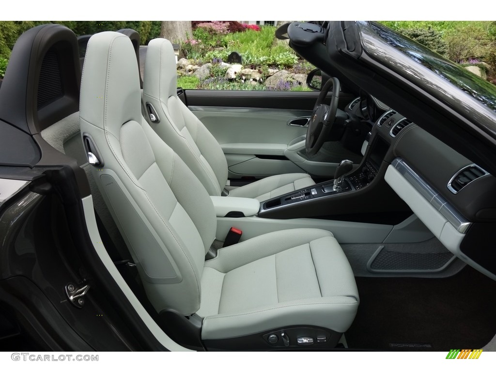 Agate Grey/Pebble Grey Interior 2013 Porsche Boxster S Photo #120346774