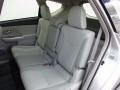 2014 Toyota Prius v Misty Gray Interior Rear Seat Photo