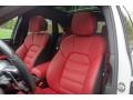 Black/Garnet Red Front Seat Photo for 2017 Porsche Macan #120346969