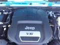 2017 Chief Blue Jeep Wrangler Unlimited Rubicon 4x4  photo #10