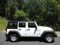 Bright White 2017 Jeep Wrangler Unlimited Sport 4x4 RHD