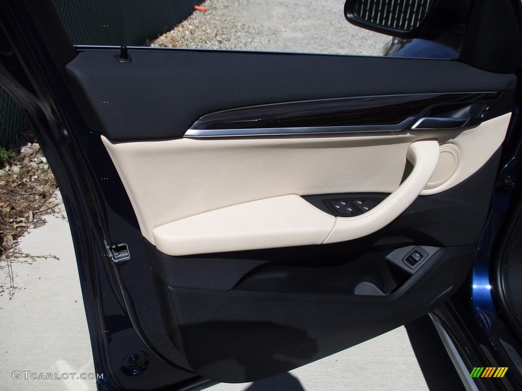 2017 X1 xDrive28i - Mediterranean Blue Metallic / Canberra Beige photo #10