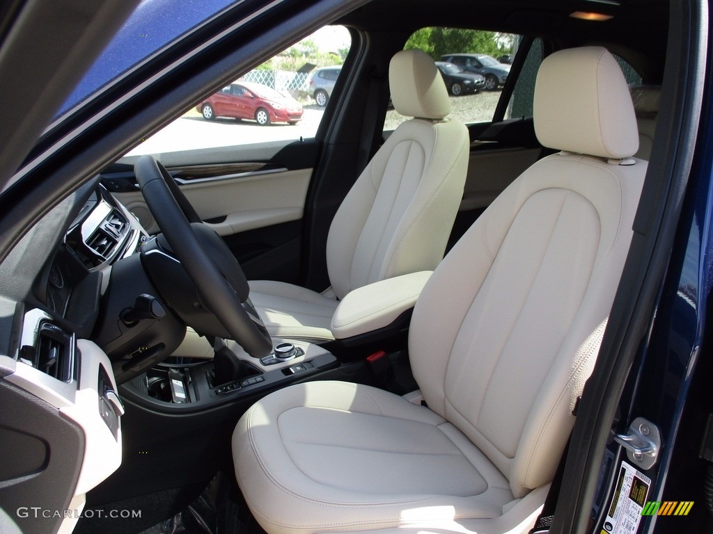 2017 X1 xDrive28i - Mediterranean Blue Metallic / Canberra Beige photo #12