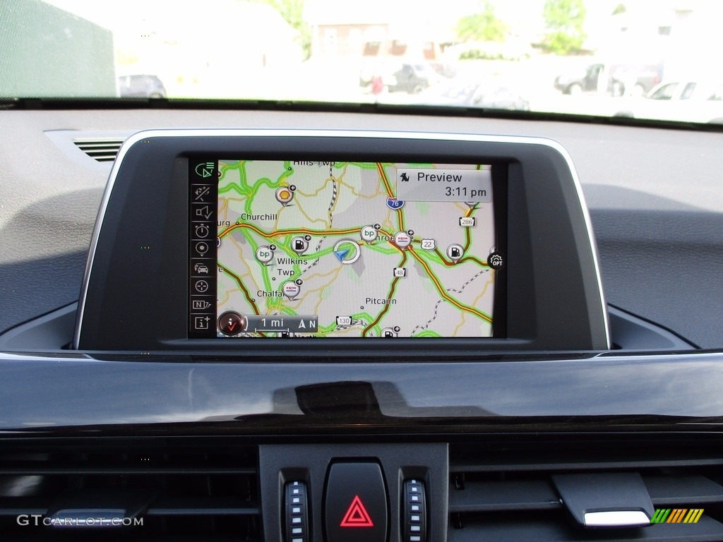 2017 X1 xDrive28i - Mediterranean Blue Metallic / Canberra Beige photo #16