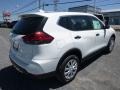 2017 Glacier White Nissan Rogue S AWD  photo #7