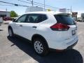 2017 Glacier White Nissan Rogue S AWD  photo #9