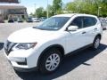 2017 Glacier White Nissan Rogue S AWD  photo #11