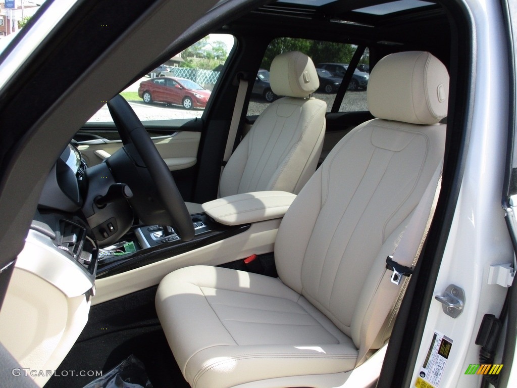 Canberra Beige/Black Interior 2017 BMW X5 xDrive35i Photo #120352767