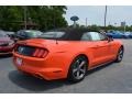 2016 Competition Orange Ford Mustang V6 Convertible  photo #3