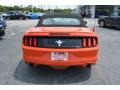 2016 Competition Orange Ford Mustang V6 Convertible  photo #4