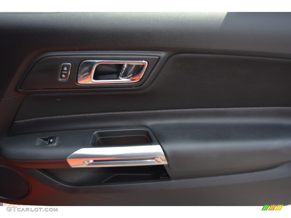 2016 Mustang V6 Convertible - Competition Orange / Ebony photo #12