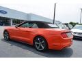 2016 Competition Orange Ford Mustang V6 Convertible  photo #25