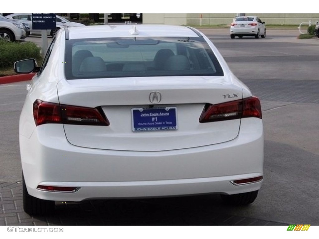 2017 TLX Technology Sedan - Bellanova White Pearl / Graystone photo #6