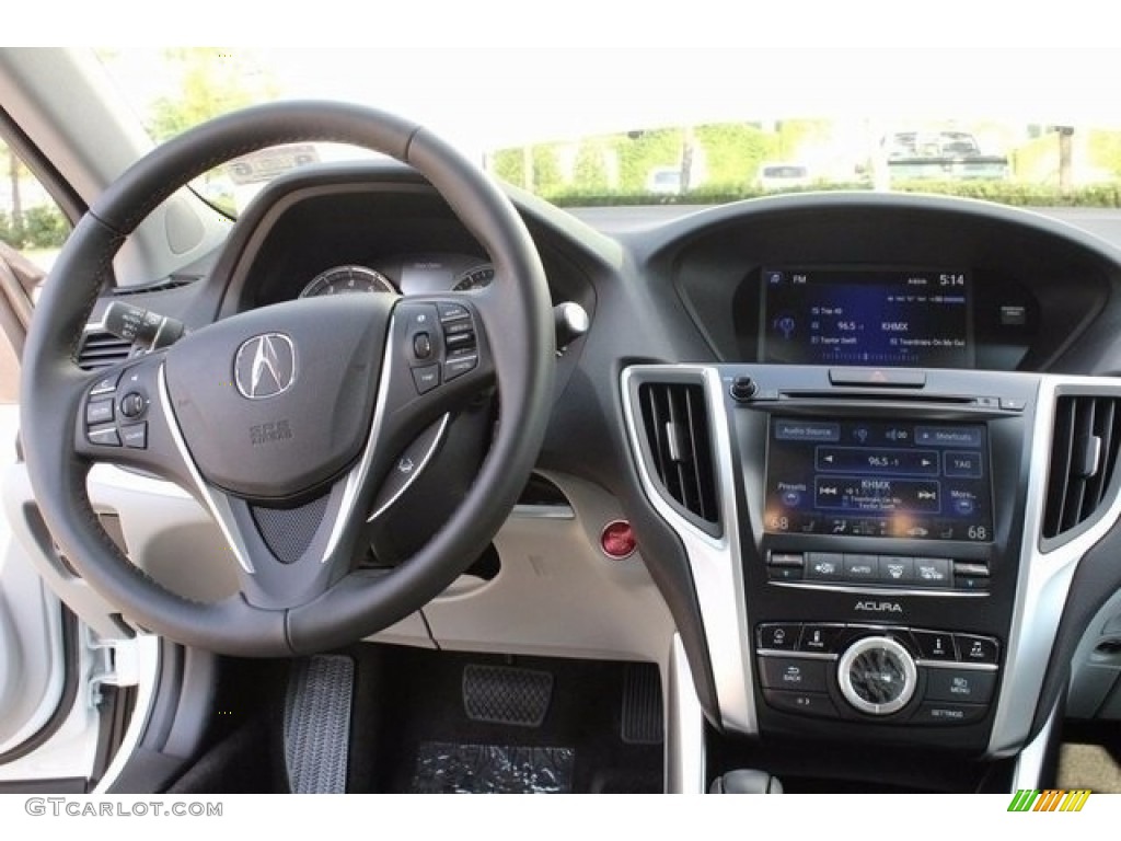 2017 TLX Technology Sedan - Bellanova White Pearl / Graystone photo #9