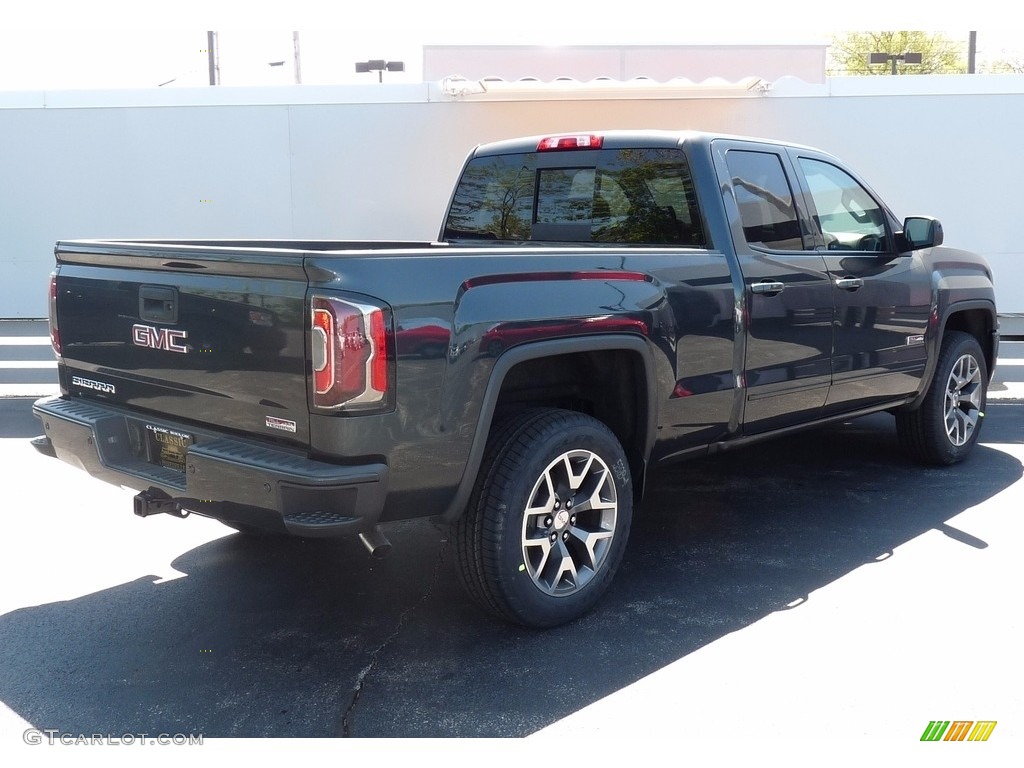 2017 Sierra 1500 SLT Double Cab 4WD - Dark Slate Metallic / Jet Black photo #2