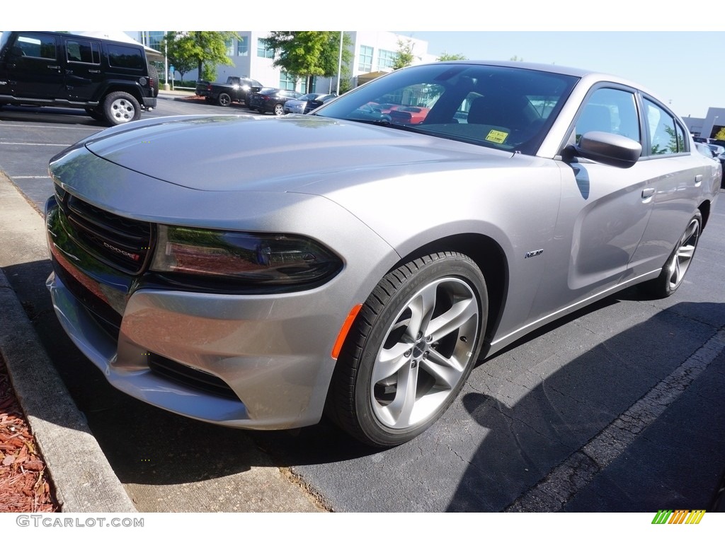 2016 Charger R/T - Billet Silver Metallic / Black photo #1