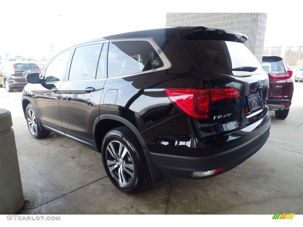 2017 Pilot EX-L AWD - Crystal Black Pearl / Black photo #2