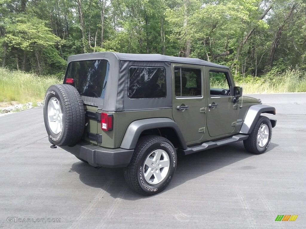 2016 Wrangler Unlimited Sport 4x4 - Tank / Black photo #6