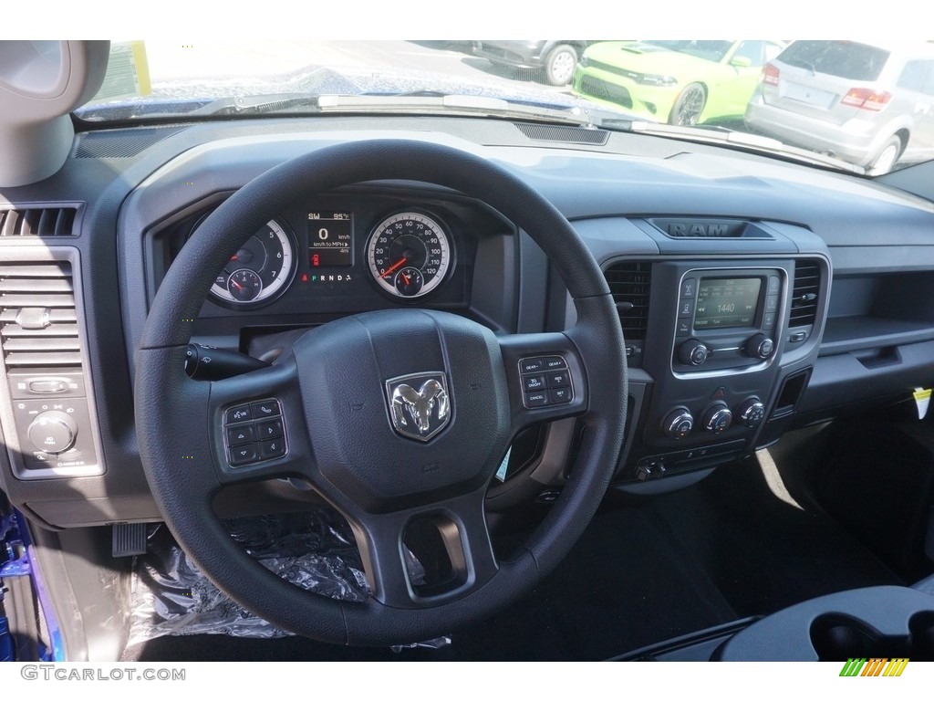 2017 1500 Express Crew Cab - Blue Streak Pearl / Black/Diesel Gray photo #8