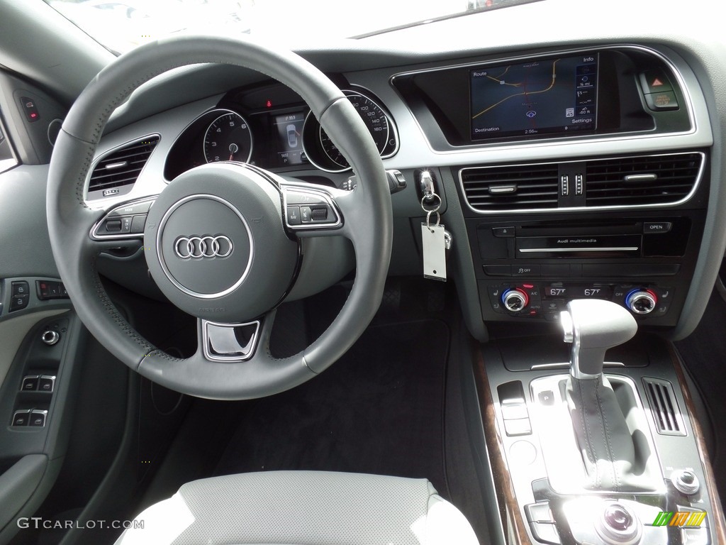 2015 A5 Premium Plus quattro Convertible - Moonlight Blue Metallic / Titanium Gray photo #15