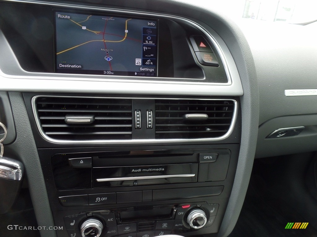 2015 A5 Premium Plus quattro Convertible - Moonlight Blue Metallic / Titanium Gray photo #17