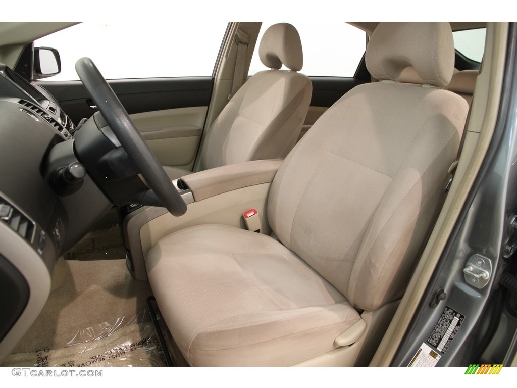 2005 Prius Hybrid - Tideland Gray Green Pearl / Ivory/Brown photo #5