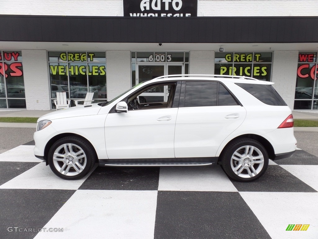 2014 ML 350 - Polar White / Almond Beige photo #1
