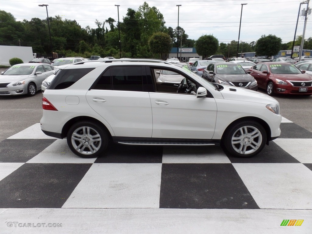 2014 ML 350 - Polar White / Almond Beige photo #3