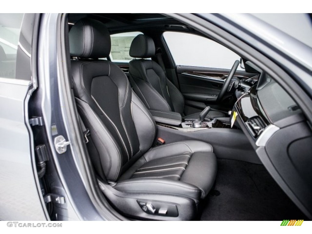 2017 5 Series 530i Sedan - Bluestone Metallic / Black photo #2
