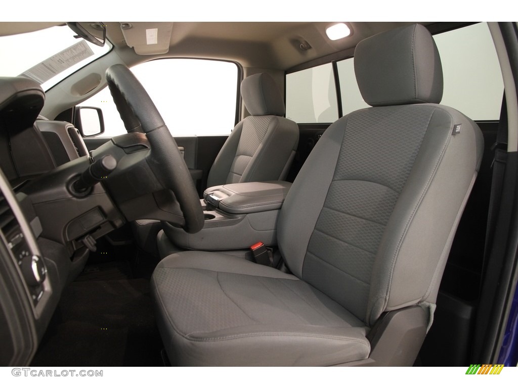 2014 1500 Express Regular Cab 4x4 - Blue Streak Pearl Coat / Black/Diesel Gray photo #5