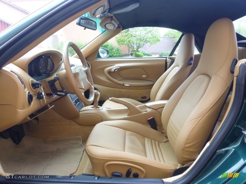 2001 Porsche 911 Carrera Cabriolet Front Seat Photo #120363238