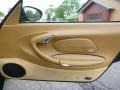 2001 Porsche 911 Savanna Beige Interior Door Panel Photo