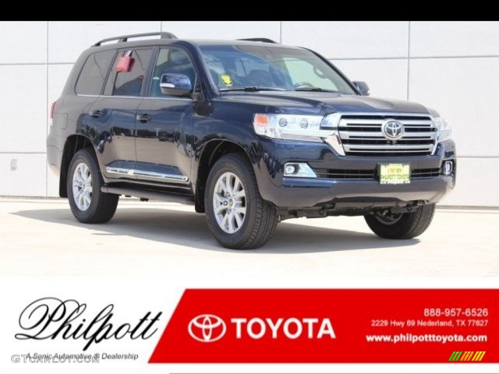 2017 Land Cruiser 4WD - Blue Onyx Pearl / Terra photo #1