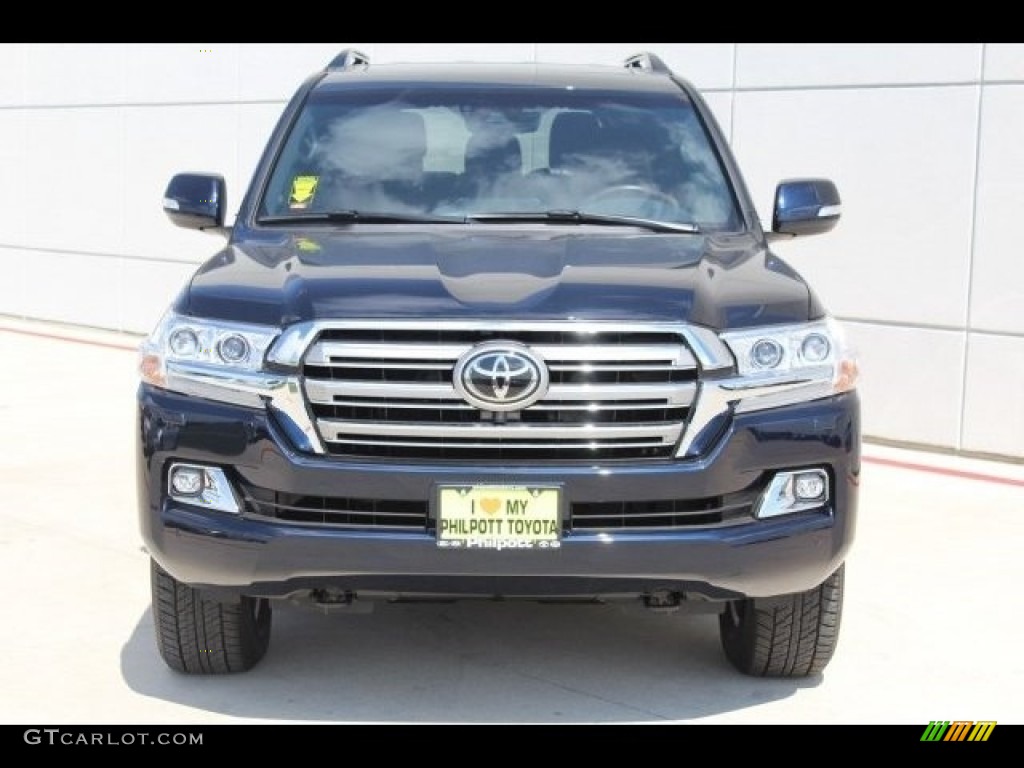 2017 Land Cruiser 4WD - Blue Onyx Pearl / Terra photo #2