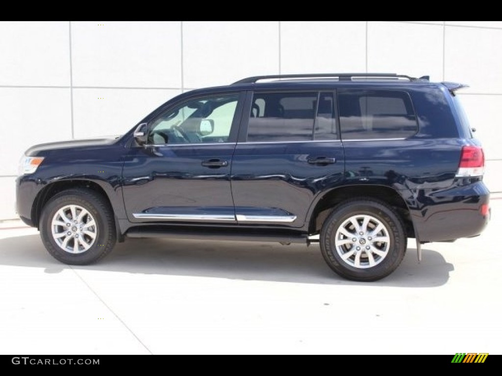 Blue Onyx Pearl 2017 Toyota Land Cruiser 4WD Exterior Photo #120364849