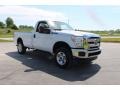 Oxford White - F250 Super Duty XL Regular Cab 4x4 Photo No. 3