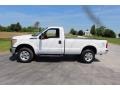 Oxford White - F250 Super Duty XL Regular Cab 4x4 Photo No. 4
