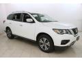 Pearl White 2017 Nissan Pathfinder SV 4x4