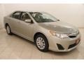 2014 Creme Brulee Metallic Toyota Camry LE  photo #1