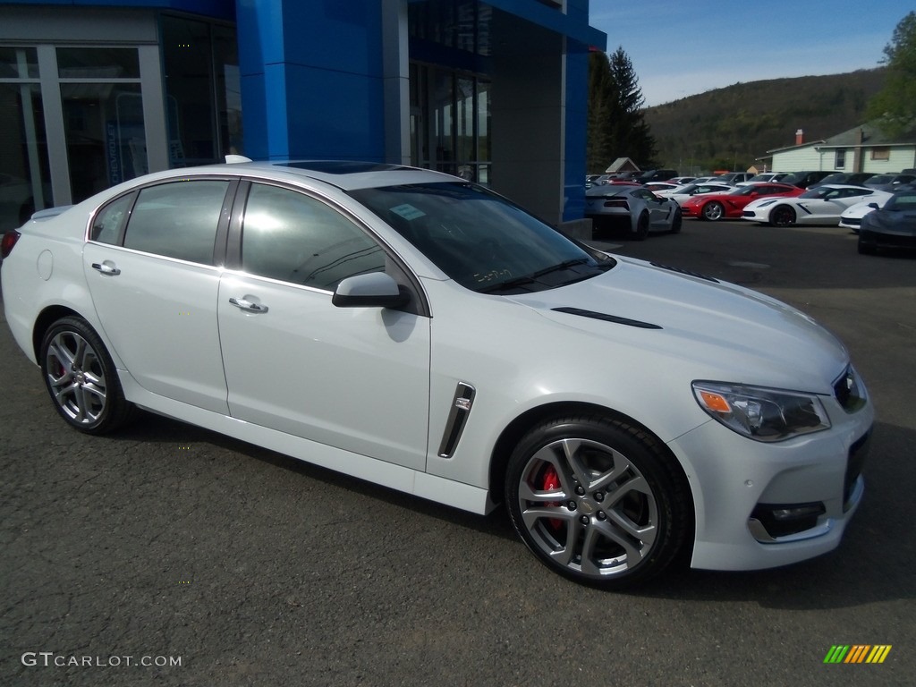2017 SS Sedan - Heron White / Jet Black photo #5
