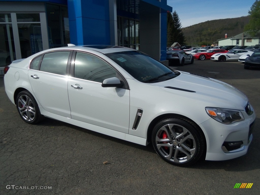 Heron White 2017 Chevrolet SS Sedan Exterior Photo #120367945
