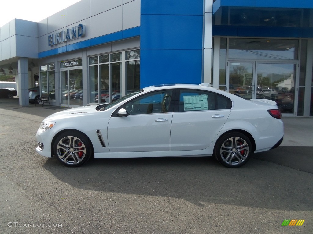 2017 SS Sedan - Heron White / Jet Black photo #32