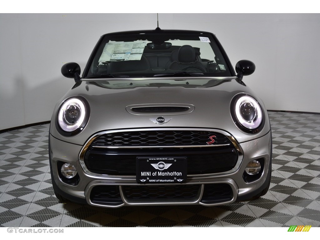 2017 Convertible Cooper S - Melting Silver Metallic / Carbon Black photo #3