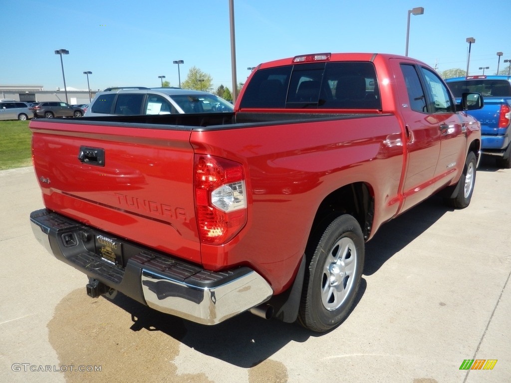 2017 Tundra SR5 Double Cab 4x4 - Barcelona Red Metallic / Black photo #2