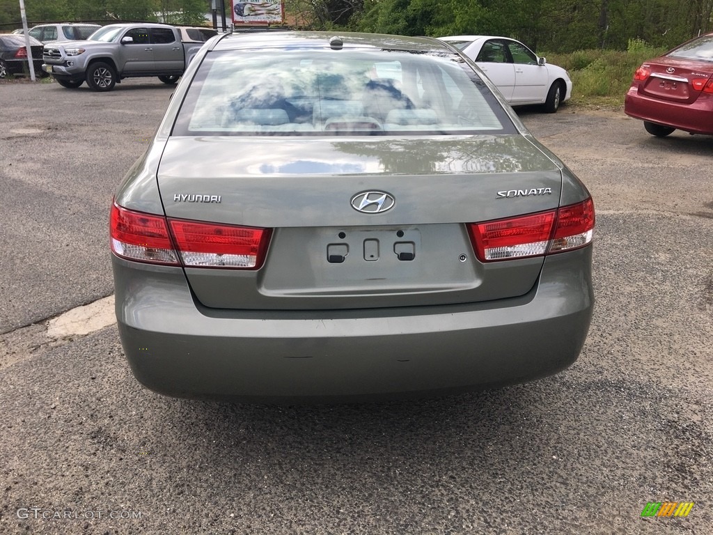 2008 Sonata GLS - Natural Khaki Green / Beige photo #5