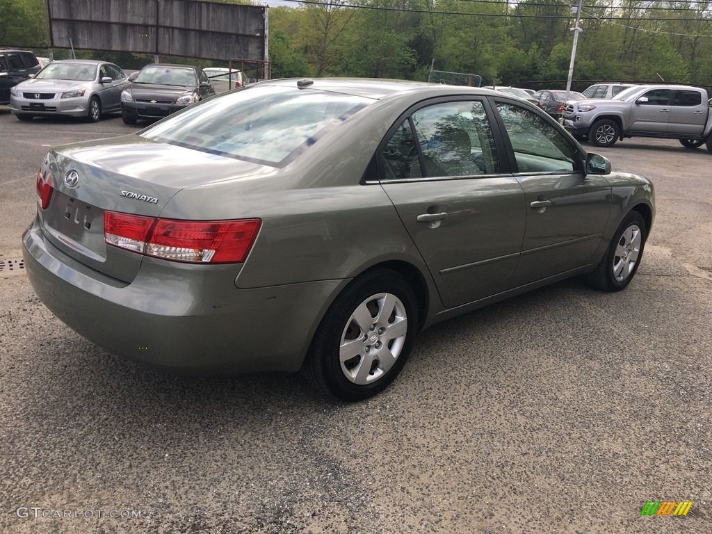 2008 Sonata GLS - Natural Khaki Green / Beige photo #6